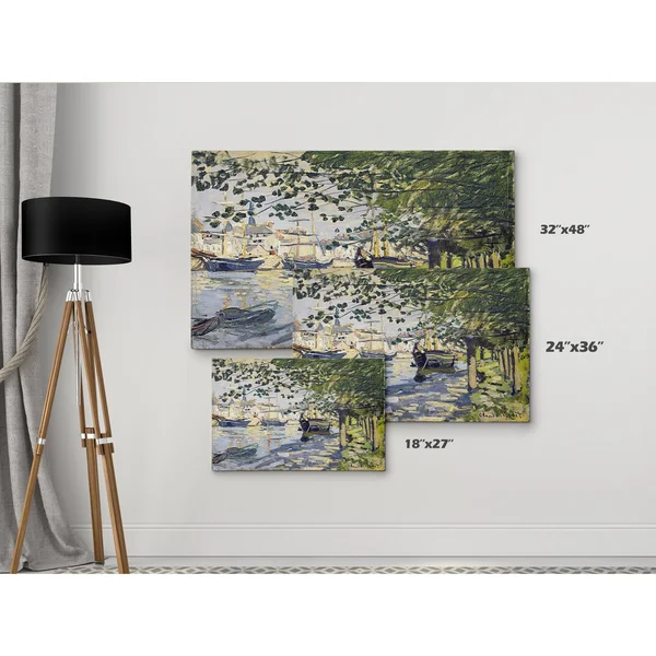 Wexford Home &The Seine at Rouen& Canvas Wall Art - 32 x 48