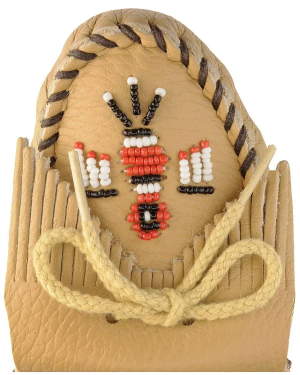 Minnetonka Thunderbird Soft Sole Smooth - Natural 7