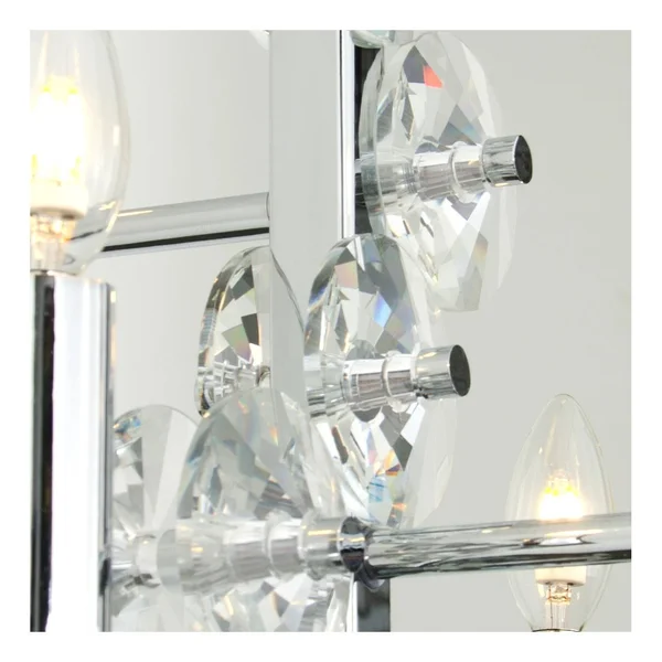 Engeared 8-Light Chrome Chandelier 612250