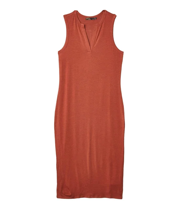 Prana - Women's Foundation Midi Dress, Liqueur Heather, Large