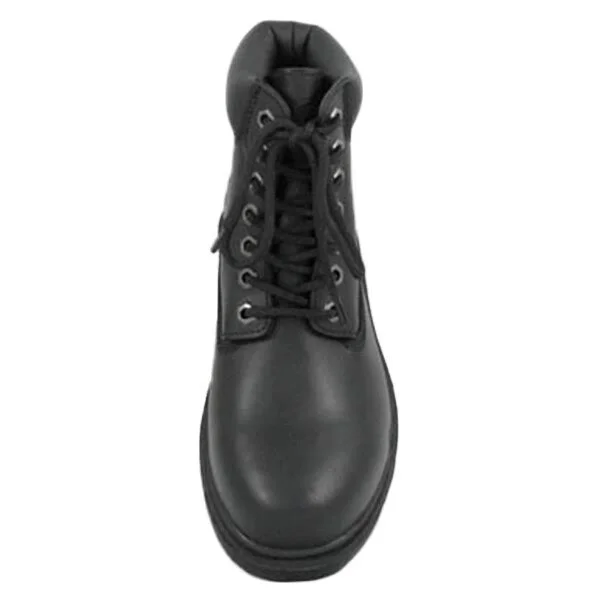 Women's Genuine Grip Footwear Slip-Resistant Waterproof Boot, Size: 5, Black