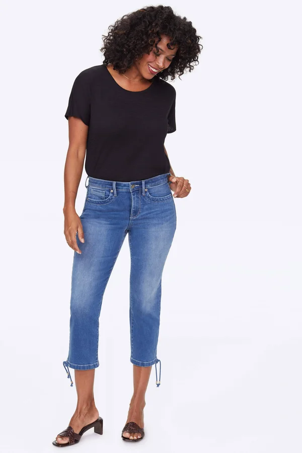 Nydj Drawcord Capri