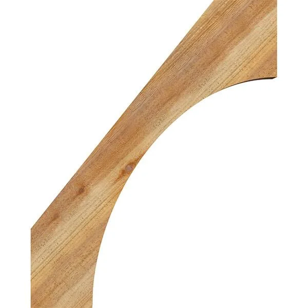 4x22W x 24x22D x 30x22H Westlake Rough Sawn Brace, Western Red Cedar