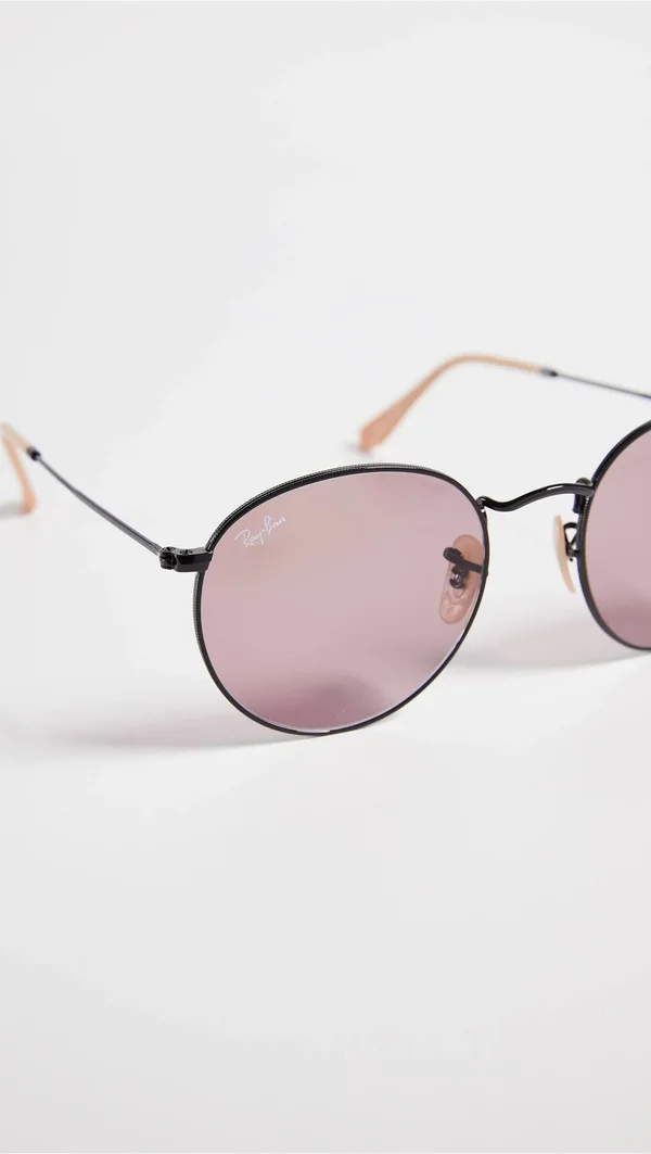 Ray-Ban Round Metal RB3447 Sunglasses - Black (9066Z0)