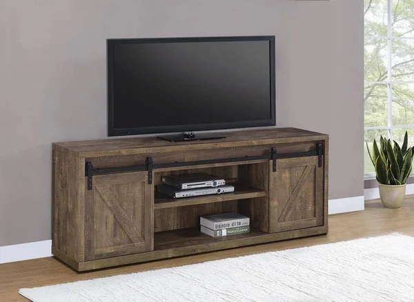 Coaster Rustic Oak 48-Inch TV Console-723271