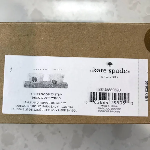 Kate Spade New York Deco Dot Salt and Pepper Pot