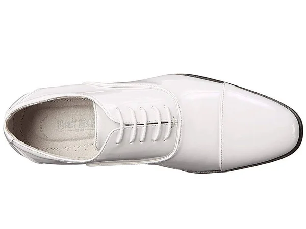 Stacy Adams Gala Men's Oxford Dress Shoes, Size: 10 Wide, White