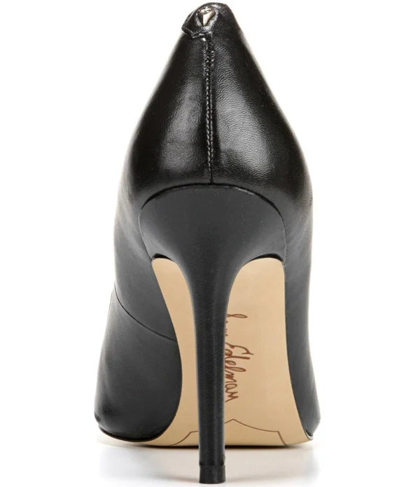 Sam Edelman Hazel Leather Pointed Toe Pumps - 11M