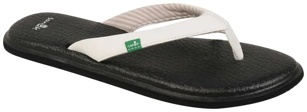 Sanuk Women's Yoga Chakra Flip Flop 9 - White
