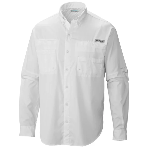 Columbia Men's Tamiami II LS Shirt - 4XT - White