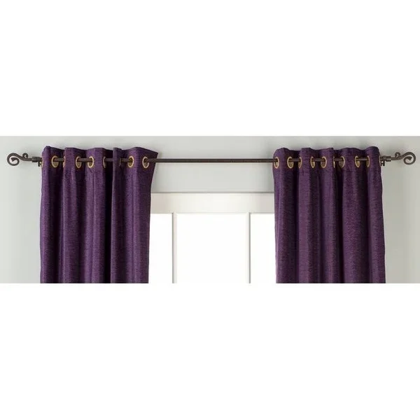Purple Ring, Grommet Top Velvet Curtain, Drape, Panel - Piece