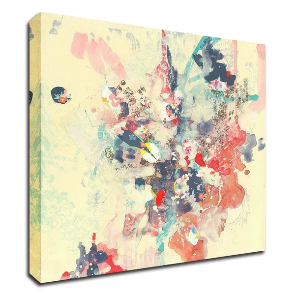 14x22 x 14x22 Cream II by Kathryn Neale Print on Canvas