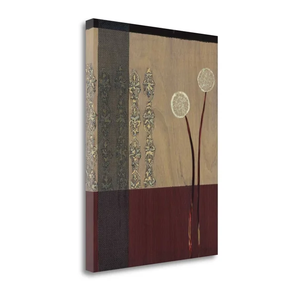 Tangletown Fine Art Dandelions I by Gina Miller - Giclee Print on Gallery Wrap Canvas, 35x22x47x22