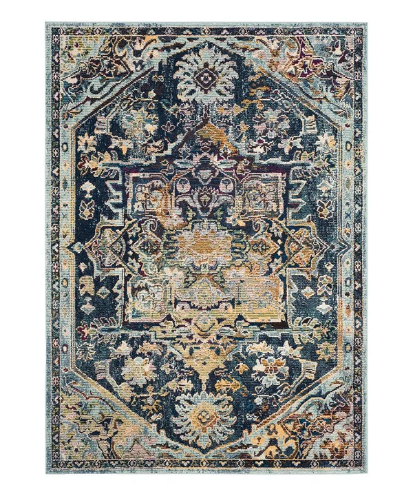 Safavieh Savannah 632 Navy - Creme 9& x 12& Rug