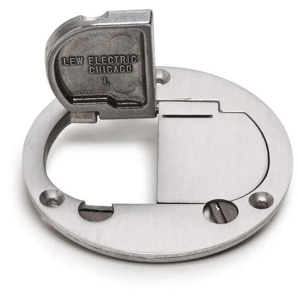 Lew DFB-LR-A Dual Hinged Cover for Duplex, Aluminum