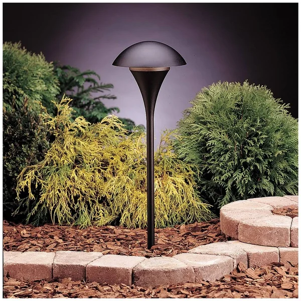 Kichler 15236BKT Eclipse Path & Spread 1-Light 120V - Textured Black