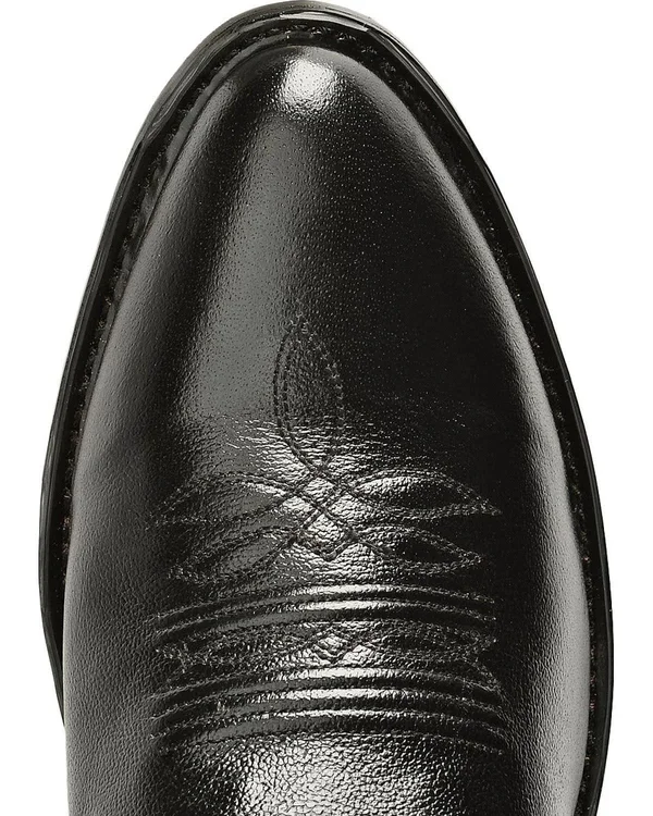 Old West Men's Smooth Leather Cowboy Boot