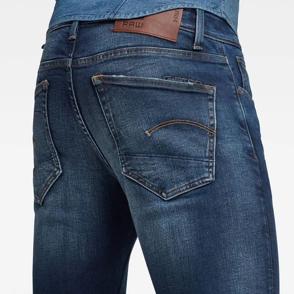 G-Star Raw Men 3301 Slim Jeans Dark Blue Size 29-30