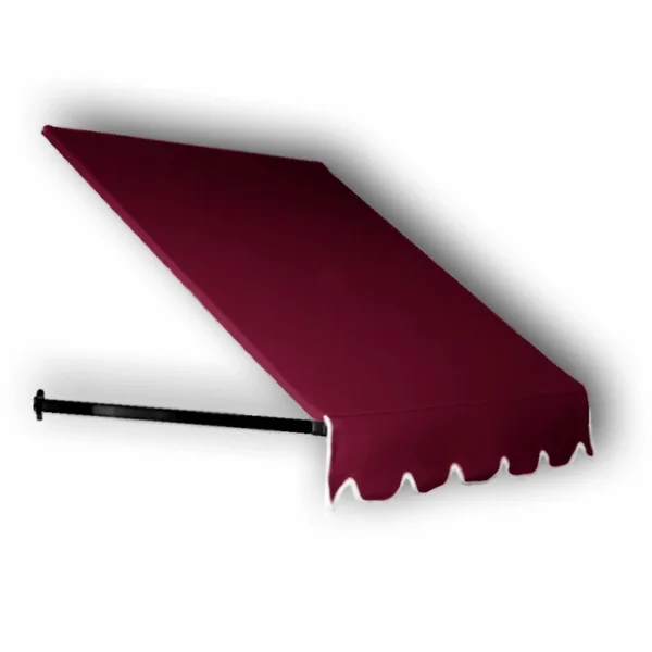 Awntech 4& Dallas Retro Window/Entry Awning, 44x22 x 24