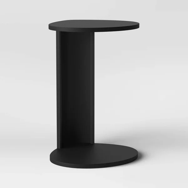 Edvin Round Metal C Table Black - Project 62
