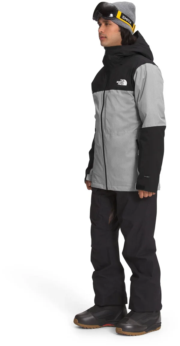 The North Face Men's Thermoball Eco Snow Triclimate Jacket: Medium Grey Heather