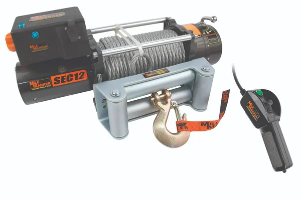 Mile Marker 76-50251BW SEC12 (ES) Waterproof Winch