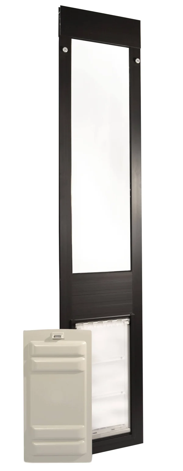 Endura Flap Pet Door Thermo Panel 3E Bronze Frame Small (77.25x2280.25x22)