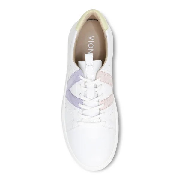 Vionic Simasa Sneaker White Pastel Lilac - 10, M