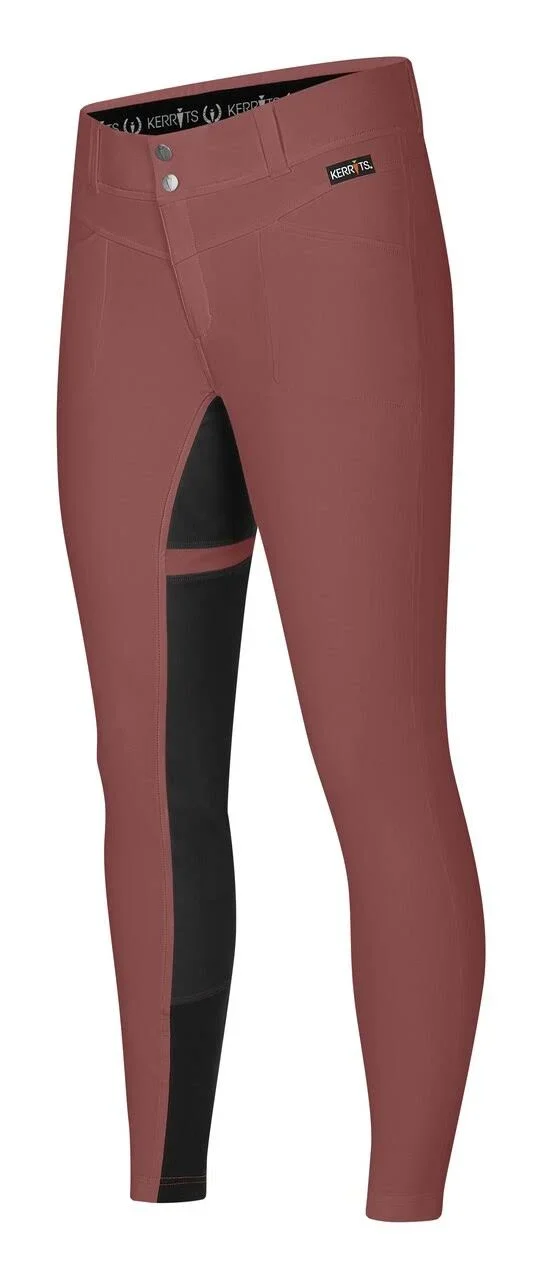 Kerrits Crossover II Full Seat Breech - XL - Flint Plaid
