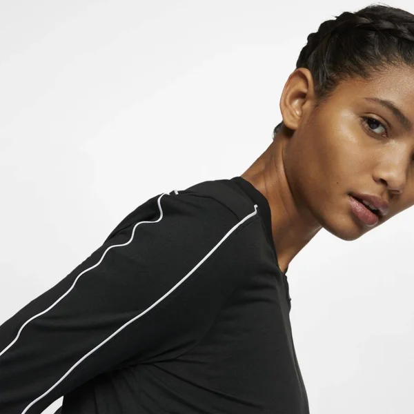 Nike Court Dry 1/2 Zip Top M, Black
