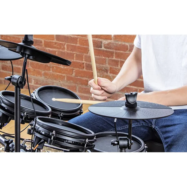 Alesis Nitro Mesh Electronic Drum Set Essentials Top Value Bundle