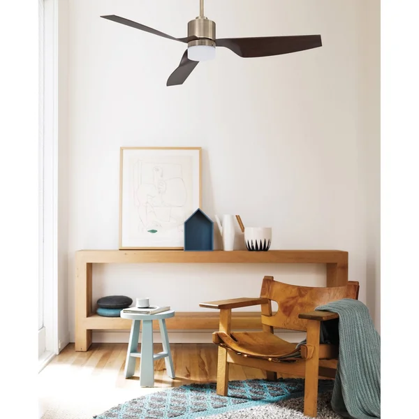 Lucci Air 210250010 Climate Ceiling Fan Light Kit - Brushed Chrome
