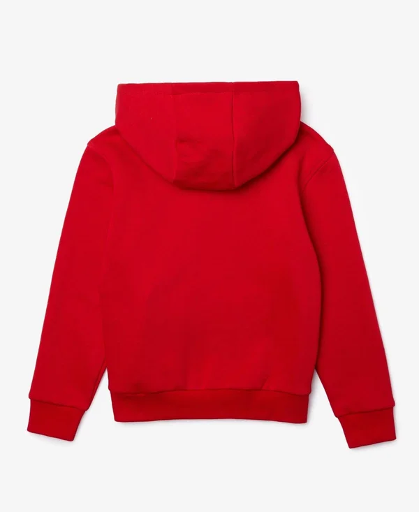 Lacoste Kids Sport Hooded Fleece Sweatshirt
