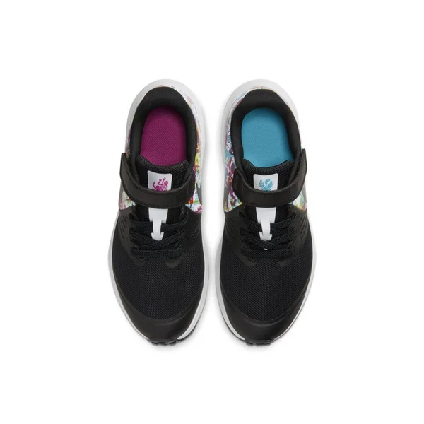 Nike Girls& Star Runner 2 Fable Sneaker - Black - 2.5