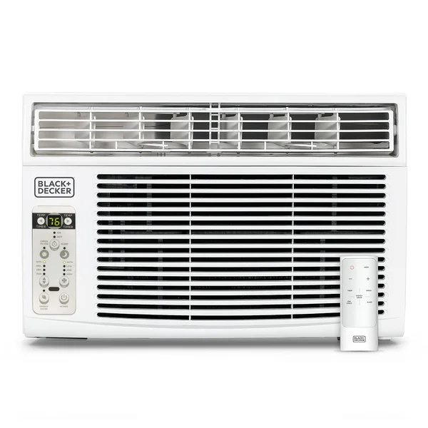 Black & Decker 14 - 500 BTU Window Air Conditioner with Remote, White