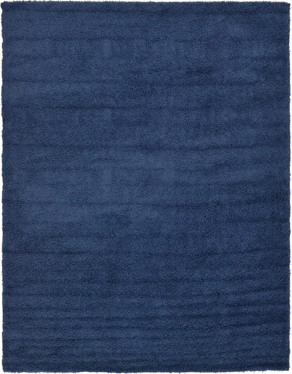 Solid Shag Rug 10x13, Aqua Blue