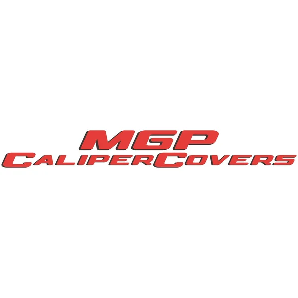 MGP Caliper Cover 10198SM50RD 11- Mustang Caliper Covers Red