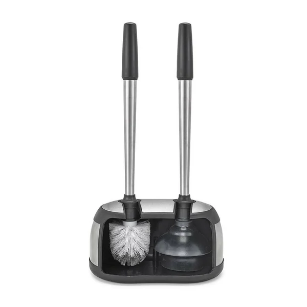 Polder Toilet Brush and Plunger Bath Caddy