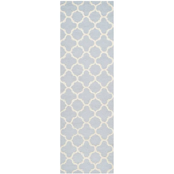 Safavieh Cambridge Light Blue & Ivory 2&-6x22 x 14& Rug