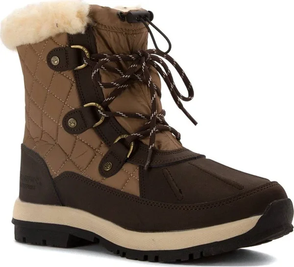 Bearpaw Women's Bethany Boot - 8 - Chocolate, Khaki