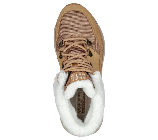 Skechers Women's Max Cushioning - Pinnacle Boots - Chestnut, 5.0