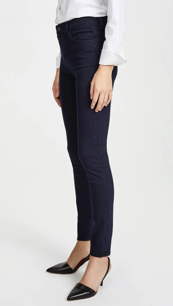 J Brand Maria High-Rise Skinny Jeans - Blue, Women's, 29