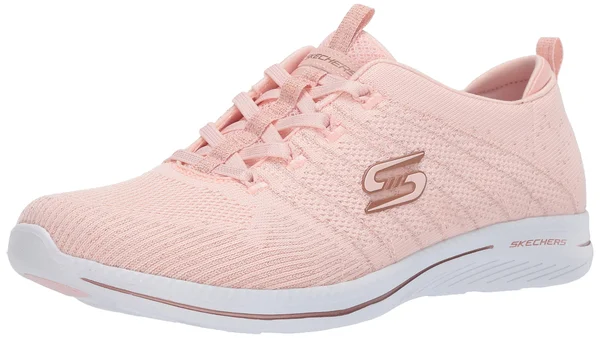 Skechers Women's City Pro - Glow on Athletic Shoes Pink 11.0