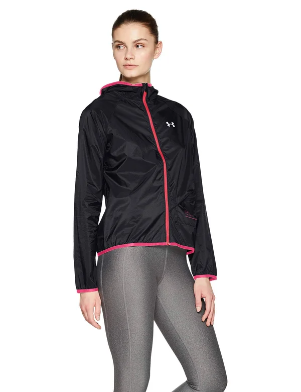 Under Armour Women's Qualifier Storm Packable Jacket - Black, MD