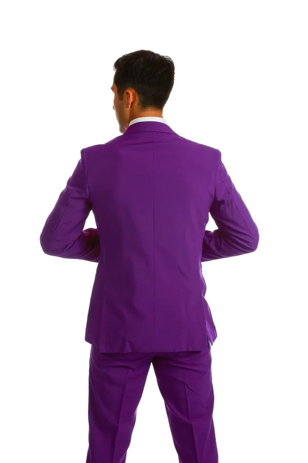 Opposuits Men's Purple Prince Suit