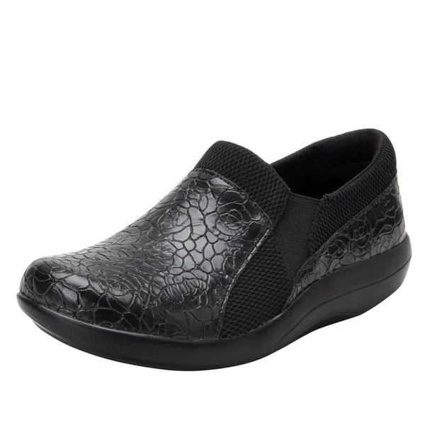 Alegria Women's Duette Shoes - Flourish Black in Size 35