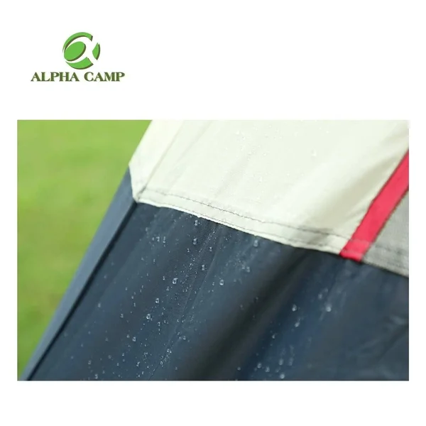 Alpha Camp 6 Person Camping Tent Extended Dome Design