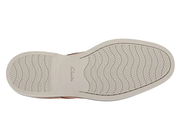 Clarks Men's Atticus Lace Oxford - Size: 11, Tan Leather