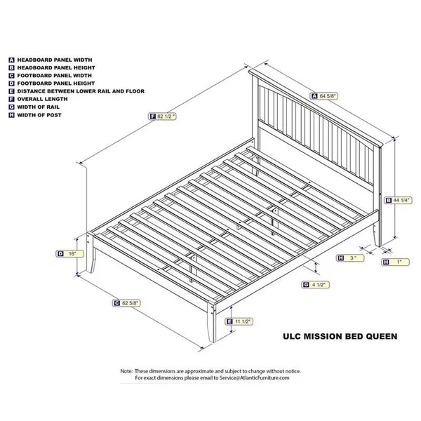Leo & Lacey Queen Spindle Platform Bed in White - LL-1653201