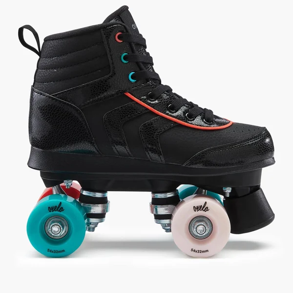 Oxelo Kid's 100 - Roller Skates in Black, Size 12.5C